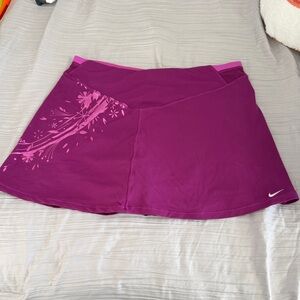 Nike fit dry Women's Tennis Skirt in Vibrant Purple